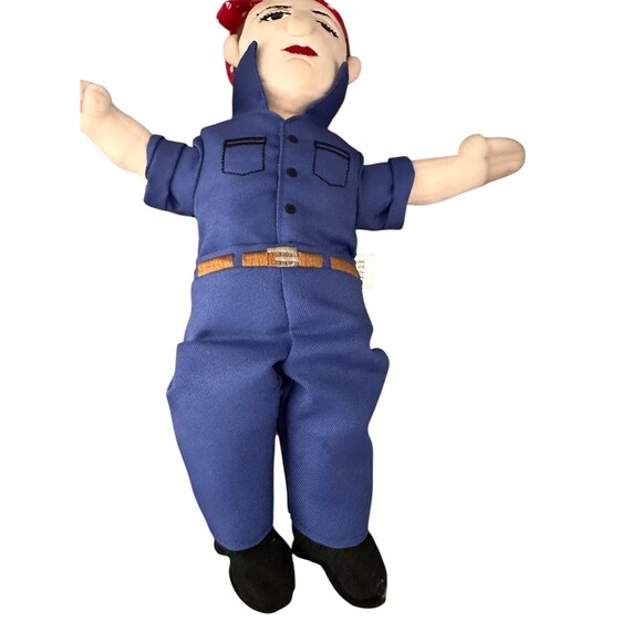 The Unemployed Philosophers Guild Rosie The Riveter Little Thinker Plush - Picture 3 of 7